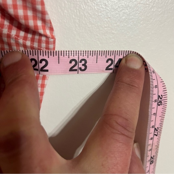 Men’s Brooks Brothers Madison 15.5-33 Red Gingham Long Sleeve 100% Supima Cotton - Picture 5 of 6